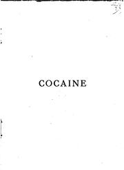 Cover of: Cocaine: A Play in One Act by Pendleton King