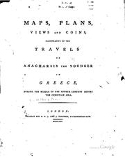 Cover of: Maps, Plans, Views and Coins, Illustrative of the Travels of Anacharsis the ...