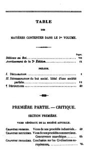 Cover of: Destinée sociale by Victor Considérant