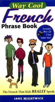 Cover of: Way Cool French Phrasebook w/ Audio CD