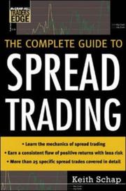 Cover of: The Complete Guide to Spread Trading (Mcgraw-Hill Trader's Edge) by Keith Schap