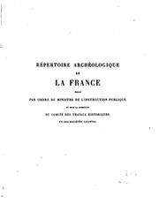 Cover of: Répertoire archéologique du département de la Seine-Inférieure: rédigé sous ...