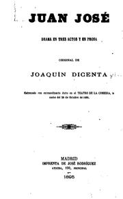Cover of: Juan José: drama en tres actos y en prosa
