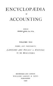 Cover of: Encyclopædia of Accounting