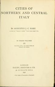 Cover of: Collected works. by Augustus J. C. Hare