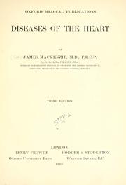 Cover of: Diseases of the heart.