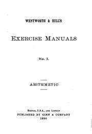 Cover of: "Wentworth & Hill's Examination Manuals