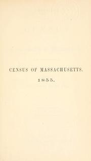 Abstract of the census of the Commonwealth of Massachusetts