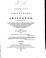 Cover of: A Dissertation on the Philosophy of Aristotle: In Four Books ...