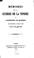 Cover of: Mémoires sur la guerre de la Vendée et l'expédition de Quiberon: avec introduction, notices et notes