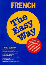 French The Easy Way by Christopher Kendris, Theodore Kendris