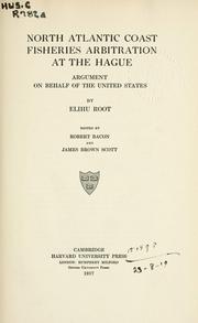 Cover of: Addresses and reports by Elihu Root