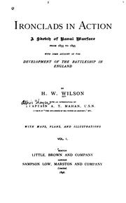 Cover of: Ironclads in Action: A Sketch of Naval Warfare from 1855 to 1895