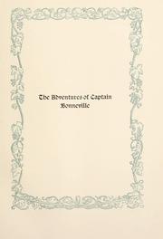 Cover of: The adventvres of Captain Bonneville, V.S.A. by Washington Irving