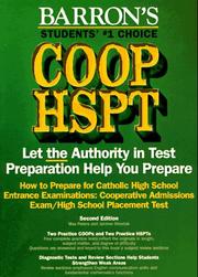 Cover of: How to prepare for the COOP HSPT, Catholic high school entrance examinations