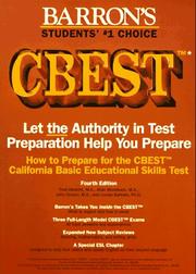 Cover of: How to prepare for the CBEST, California Basic Educational Skills Test