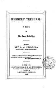Cover of: Herbert Tresham by John Mason Neale