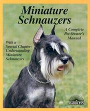 Cover of: Miniature schnauzers | Karla S. Rugh