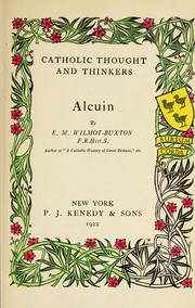 Cover of: Alcuin