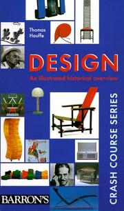 Cover of: Design: An Illustrated Historical Overview (Crash Course Series)
