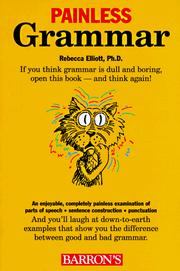 Cover of: Barron's Painless Grammar by Rebecca Elliott