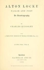 Cover of: Alton locke by Charles Kingsley