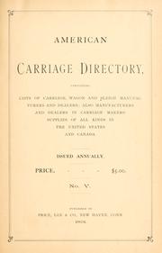 American carriage directory