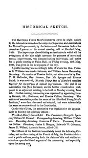 Catalogue of the Library and Reading Room of the Young Men's Institute, Hartford. by Young Men's Institute (Hartford, Conn .), Conn Young Men's Institute (Hartford , Hartford Young Men's Institute Library