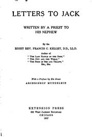 Cover of: Letters to Jack: Written by a Priest to His Nephew by Kelley, Francis Clement Bp.