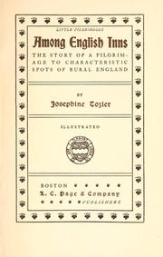 Cover of: Among English inns by Josephine Tozier, Josephine Tozier