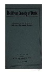 Cover of: The Divine Comedy of Dante: A Handbook of Six Lectures