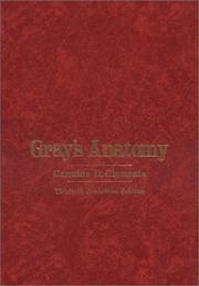 Cover of: Anatomy of the human body by Henry Gray F.R.S.