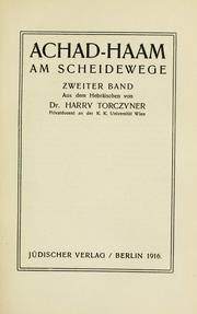 Cover of: Am Scheidewege