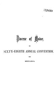 Cover of: Journal of the ... Annual Convention, Diocese of Maine