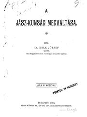 A Jász-Kunság megváltása by József Kele