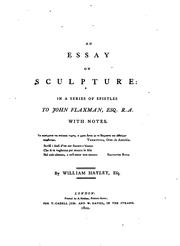 Cover of: An essay on sculpture: in a series of epistles [in verse]. With notes