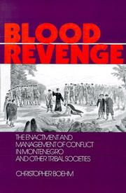 Cover of: Blood Revenge by Christopher Boehm