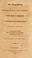 Cover of: An argument on the powers, duties, and conduct of the Hon. John C. Calhoun, a vice president of the United States, and president of the Senate