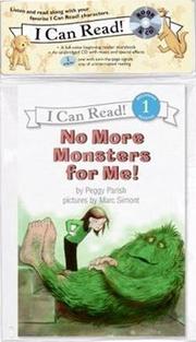 Cover of: No More Monsters for Me! by Peggy Parish