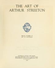 Cover of: art of Arthur Streeton ...