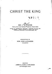 Cover of: Christ the King