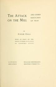 Cover of: The attack on the mill: and other sketches of war
