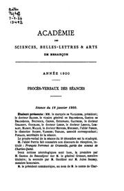 Cover of: Procès-verbaux et mémoires