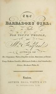 Cover of: The Barbadoes girl by Barbara Wreaks Hoole Hofland