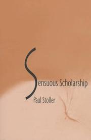 Cover of: Sensuous scholarship