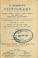 Cover of: B. Bradshaw's dictionary of mineral waters, climatic health resorts, sea baths, and hydropathic establishments : giving the names of doctors, hotels which can be recommended with confidence, quickest routes by rail, boats, carriages, etc., and other useful information : with a map shewing the stations named, and several smaller maps and plans.