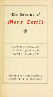 Cover of: The beauties of Marie Corelli