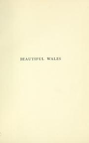 Cover of: Beautiful Wales by Edward Thomas