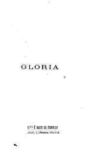 Cover of: Gloria by Benito Pérez Galdós