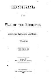 Cover of: Pennsylvania Archives by Pennsylvania. Dept. of State, Samuel Hazard, John Blair Linn, William Henry Egle , Pennsylvania. Dept. of Public Instruction., George Edward Reed , Secretary of the Commonwealth , Pennsylvania State Library, Thomas Lynch Montgomery , Pennsylvania., Gertrude MacKinney , Charles Francis Hoban